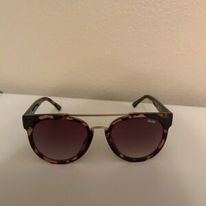 Quay Tortoise Shell Sunglasses